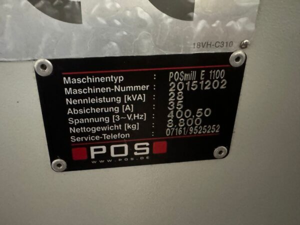 CNC Bearbeitungszentrum gebraucht POSMILL E 1100
